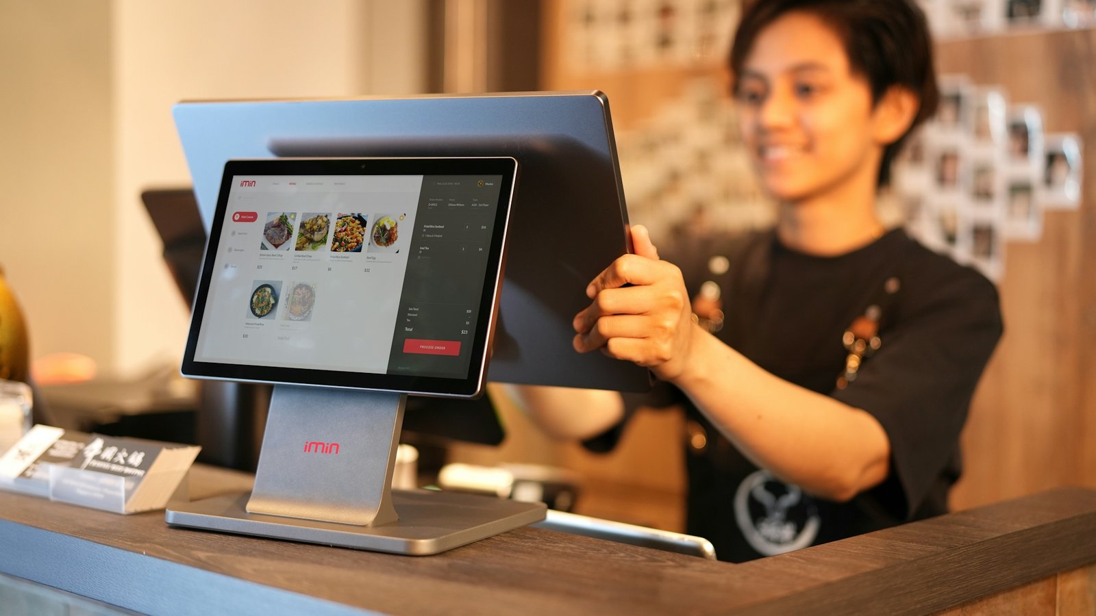 Modern point of sale system - iMin Technology on Pexels